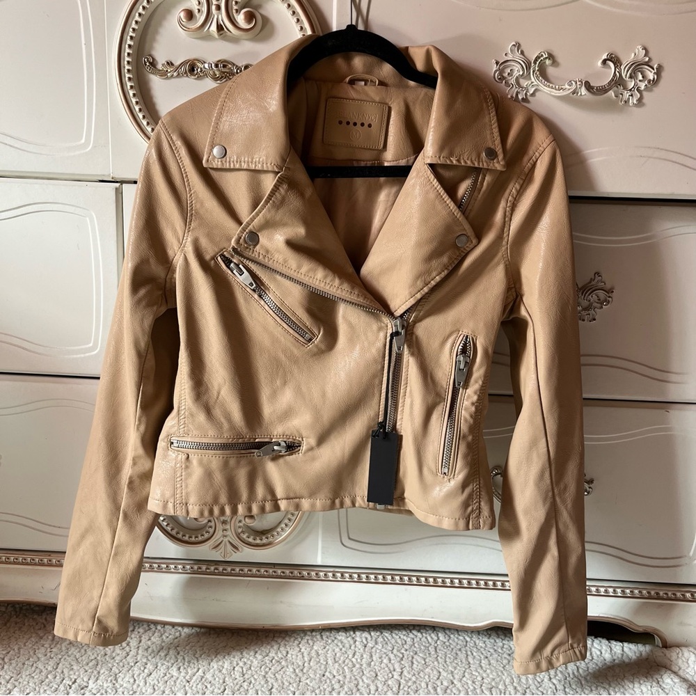 Faux Leather Jacket